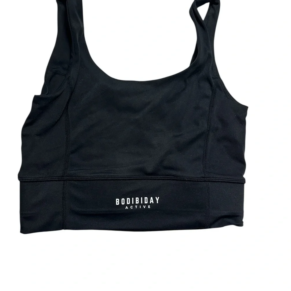 Active Black Sports Bra